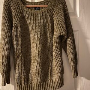 American Eagle Outfitters Olive Women's Sweater